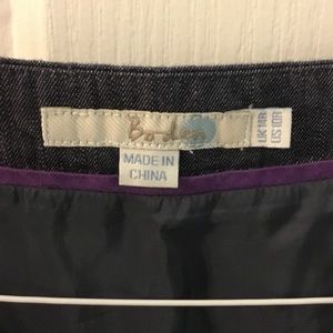 Boden denim/cotton shift dress, size 10R